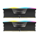 رم کورسیر مدل VENGEANCE RGB Black 32GB dual 5200MHz CL40 DDR5