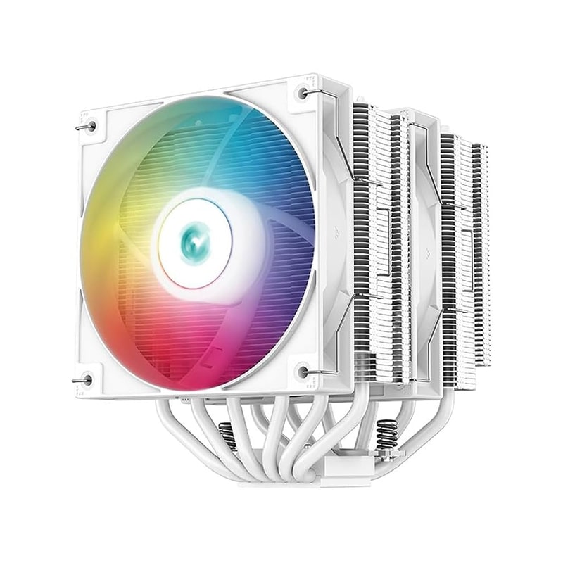 خنک کننده پردازنده دیپ کول AG620 White ARGB
