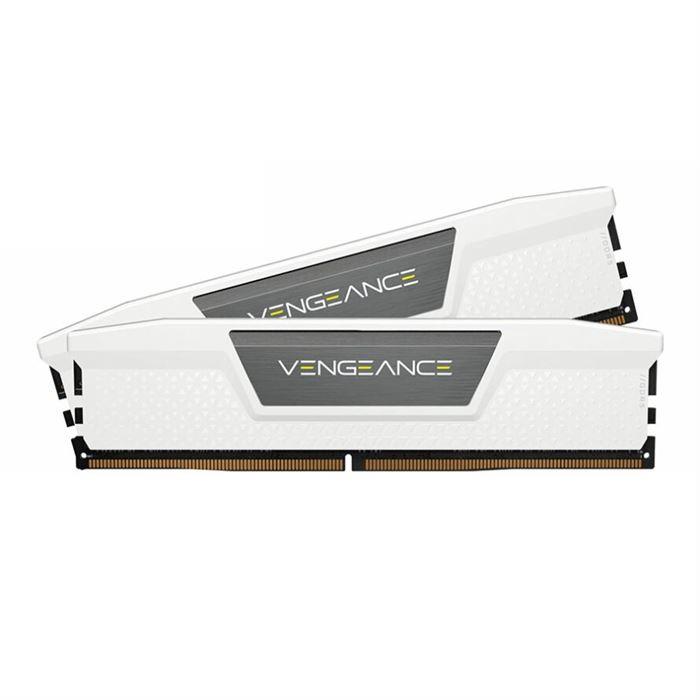 رم کورسیر VENGEANCE 32GB 16GB×2 5200MHz CL40 DDR5 White